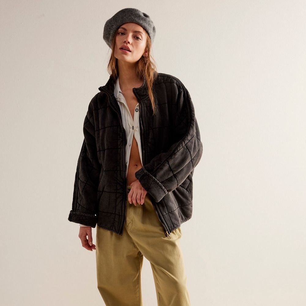 Free People Dolman quilted jacket